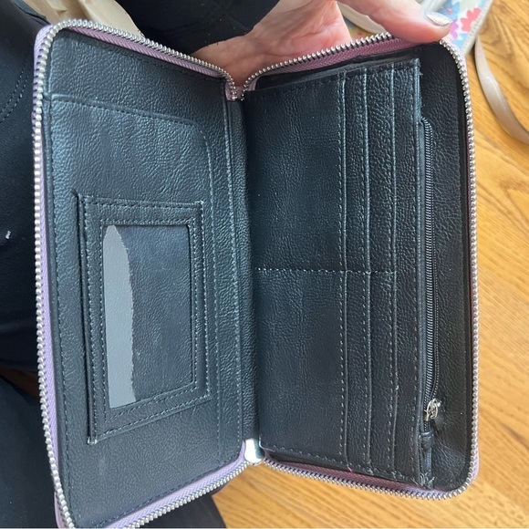 BETSEY JOHNSON Women’s Lavendar Wristlet Wallet with Bow OS Formal Spring Party - Picture 5 of 8